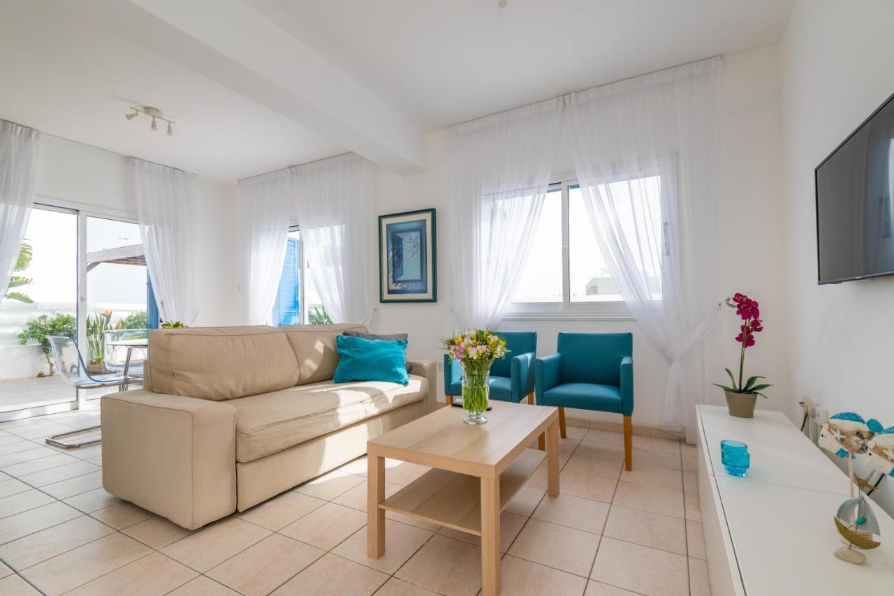 Narcissos Bay View Villa Протарас Экстерьер фото