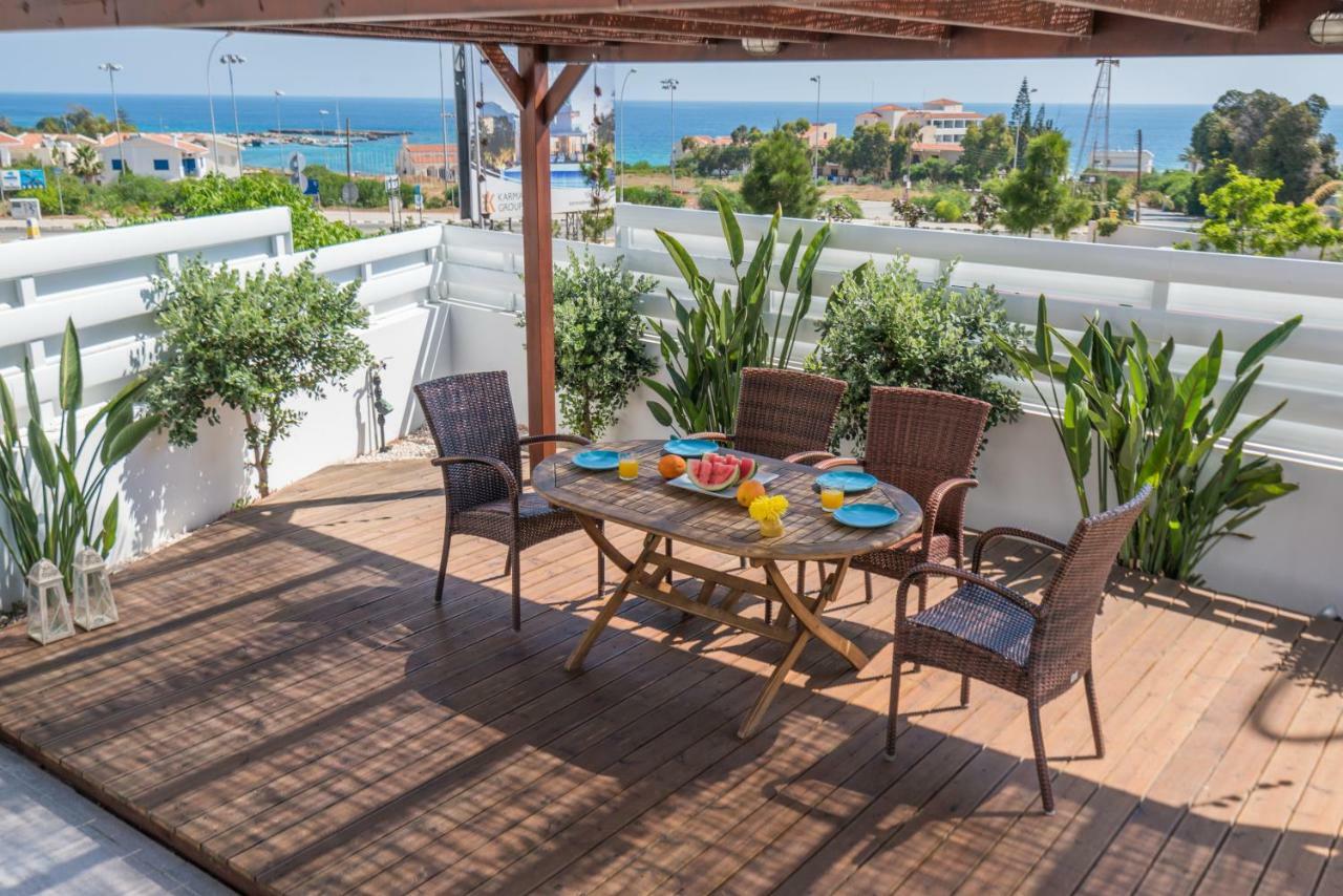 Narcissos Bay View Villa Протарас Экстерьер фото